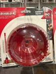New Diablo 4-1/4 In. Carbide Hole Saw With 2-3/8 Cutting Depth DHS4250CT. Fixed Price $29.99.