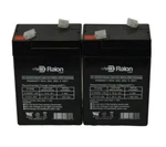 Raion 6V 4.5AH Replacement Battery For Streamlight Vulcan - 2 Pack. Fixed Price $21.99.