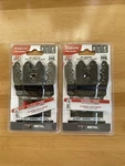 Diablo DOU125BF3 Universal Bi-metal Oscillating Blades For Metal, 2-3 Pk = 6 Pcs. Fixed Price $32.99.