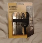 Dewalt DWA4203 Universal Fit Oscillating Multi-tool Blades Bi-metal 3-PACK. Fixed Price $25.00.