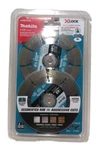 Makita X Lock E-07222 Turbo Rim Diamond Masonry 4-1/2" Pack (2 Blades). Fixed Price $15.25.