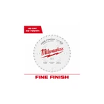 Milwaukee 10-1/4" 40T Fine Finish Circular Saw Blade 48-40-1040. Fixed Price $39.18.