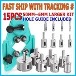 16PCS Diamond Hole Saw Drill Bit Tool Set Glass Tile Ceramic Marble Cut Guide. Fixed Price $23.95.