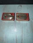 (2) Craftsman Curved Flute 3/16" Quarter Round Cutters Set. Fixed Price $16.00.