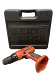 Black & Decker 12V Fire Storm Cordless Drill W/ Plastic Case. Fixed Price $19.99.