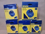 Irwin Bi-metal Hole Saw (5) Pack Bundle 3", 3-1/8", 3-1/4", 3-1/2", 3-5/8" New. Fixed Price $55.00.