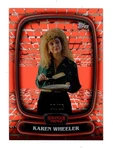 2025 Topps Tek Stranger Things Orange Grid #18 Karen Wheeler 6/25. Fixed Price $39.99.