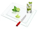 Jambalay Tempered Glass Cutting Boards For Kitchen, 12"X16" & 8"X12" Cu.... Fixed Price $23.60.