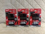 New Packs Milwaukee Nitrus Carbide Extreme Materials Blades 49-25-1573. Fixed Price $59.99.