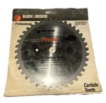 Black & Decker 73-757 1/4" Piranha Professional 40 Carbide Teeth Saw Blade Pc. Fixed Price $18.75.