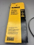 Dewalt DW3986C Bi-metal Band Saw Blades 32-7/8" (pack Of 3). Fixed Price $18.00.