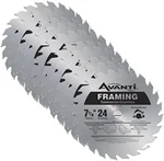 Avanti A0724A 7-1/4-INCH 24T 5/8-INCH Arbor Framing Circular Saw Blades. Fixed Price $25.45.