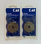 Kai 5045BL Rotary Cutter 45MM 2 Straight Blades In Put Up. Fixed Price $15.99.