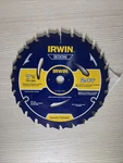 Irwin 24130PTL Marathon 7-1/4" X Tooth Deck Saw Blade. Fixed Price $16.00.