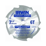 Irwin 15702 Fibercut Cement Siding 7-1/4" 6 Tooth Circular Saw Blade. Fixed Price $17.57.