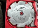 Sears Craftsman 9-3257 Kromedge 7" Stacked Dado Saw Blade. Fixed Price $25.00.