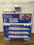 Lenox 10734 15-PIECE Reciprocating Saw Blade Kit W/ Plastic Case Wood Metal New. Fixed Price $37.95.