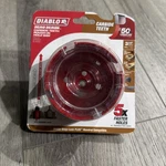 Diablo DHS3625CTR 3-5/8IN Carbide Teeth Rough-in Hole Saw. Fixed Price $25.00.