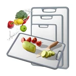 Titanium Cutting Board Set Of 3, Double-sided Non-slip Edging Pure ... Fast Ship. Fixed Price $128.99.