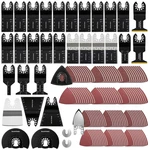 154 Pack Oscillating Saw Blades, Wood Cutting Multitool Bi-metal Qu. Fixed Price $38.61.
