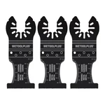 3 Pack Carbide Oscillating Tool Blades For Cut Material, Hardened Metal, Na. Fixed Price $58.99.