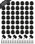 Adwuali Pieces Cutting Board Rubber Feet With D15*12*H8MM-200PC, Black. Fixed Price $24.45.