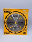 Dewalt 8-1/4" 24 Carbide Teeth Smooth Finish Construction Saw Blade DW3182. Fixed Price $22.40.