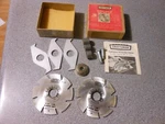 Craftsman Kromedge No. 9-3268 5-PIECE Dado Set 3-5/8" Diameter & Extras Raba. Fixed Price $35.00.