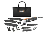 WX686L.1 Worx 2.5 Amp Oscillating Multi-tool With 70 Pc. Accessory Kit. Fixed Price $89.99.