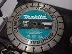 Makita A-94736 14-INCH Segmented Rim Diamond Masonry Blade. Fixed Price $65.00.
