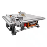 Ridgid 6.5-AMP 7 In. Blade Corded Table Top Wet Tile Saw New Open Box. Fixed Price $170.00.