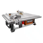 Ridgid 6.5-AMP 7 In. Blade Corded Table Top Wet Tile Saw. Fixed Price $184.99.