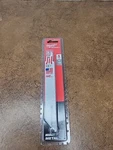 Milwaukee 48-00-5184 6" Tpi Sawzall Blade (5-PACK). Fixed Price $16.89.