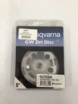 Husqvarna GW2-3 Segment Cup Grinding Wheel 5/8"-11 Arbor 5" Dia. Fixed Price $65.00.