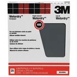 3M Wetordry 99420NA Sandpaper, 11 L, W, Fine, 400 Grit, Silicon Carbide. Fixed Price $31.36.