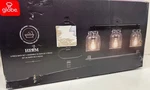 Globe Electric 5 Piece Helm All In One Bathroom Set 3-LIGHT Vanity Black. Fixed Price $69.99.