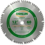 Oshlun SBW-120060 12-INCH Tooth 4 And Combination Saw Blade With 1-INCH .... Fixed Price $72.30.