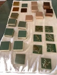 76 Pratt & Larson Craftsman 4 X Tiles. Fixed Price $600.00.