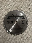 7-1/4 In. 24-TOOTH Framing Circular Saw Blade A0724A Avantipro. Fixed Price $9.90.
