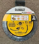 Dewalt DWAFV37243 Flexvolt 7-1/4" Tooth Circular Saw Blades Pack. Fixed Price $23.75.