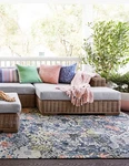15- Carpet Tile Squares Peel Stick Flor Co New Case Among The Flowers Periwinkle. Fixed Price $249.00.
