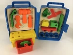 Stuff Workshop Kit Blue Box Set Bench Tools Vintage 1978 Mattel. Fixed Price $33.96.