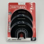 Craftsman Inches Oscillating Blade CMA0113-3 Pack # 344 New. Fixed Price $19.97.