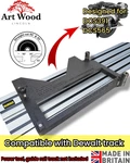 Adapter 90&45 Dewalt DCS391 DCS565 Base Skid Plate Guide Rail Track Dws. Fixed Price $37.57.