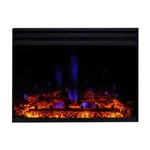 Think Global XINS2417-1DCRS Fireplace Insert: 24.5"X17.6"X7.1", Remote,. Fixed Price $83.00.