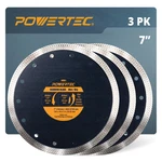 7 Inch Diamond Saw Blades For Wet Tile 3 Pack, Super Thin Turbo. Fixed Price $73.99.