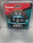 Makita E-02624 Turbo Rim Hard Material Diamond Blade, 5". Fixed Price $22.99.