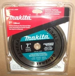 Makita A-95087 7" General Purpose Diamond Blade Continuous Rim Wet Dry 8700 Rpm. Fixed Price $24.99.
