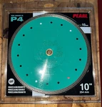 Pearl Abrasive P4 Turbo-mesh Porcelain Blade 10". Fixed Price $72.99.