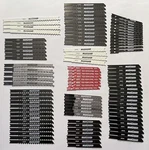 100 Pc Wholesale Lot Assortment Of Mastercraft U Shank Blades. Fixed Price $29.99.